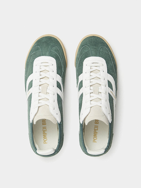 Кеды KITE SUEDE JADE (размер 42, цвет Зеленый)
