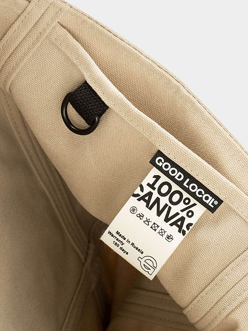 Сумка SHOPPER CANVAS LINE (размер one size, цвет Бежевый)