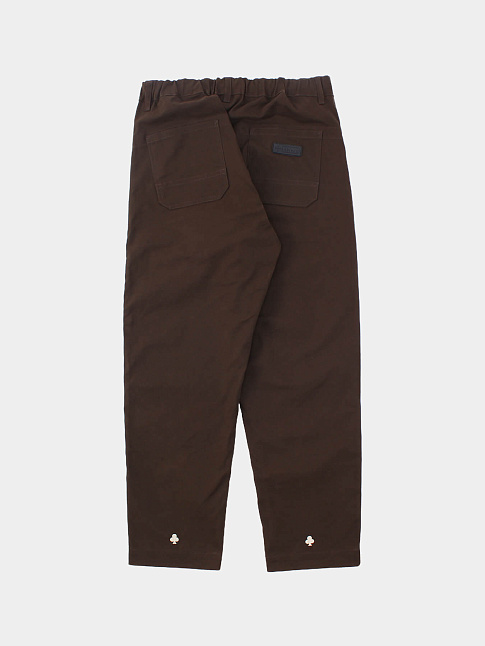 Брюки LOGO WORK (размер M, цвет Коричневый)