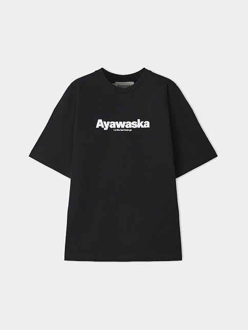 Футболка AYAWASKA BOGO MAGLIETTA (размер L-XL, цвет Черный-Белый)