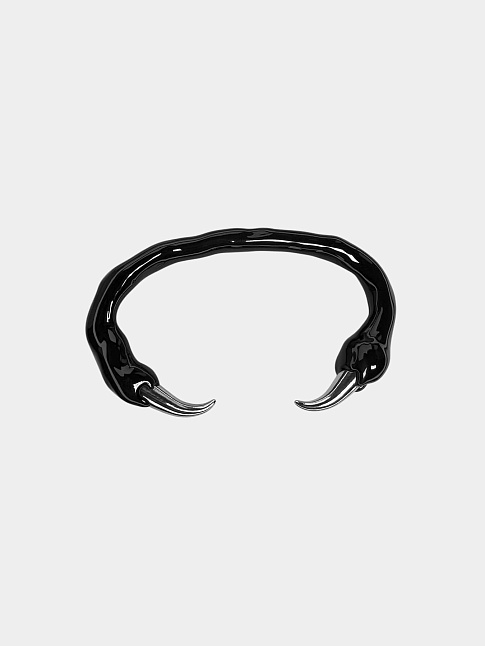 Браслет с шипами (размер one size, цвет Черный)