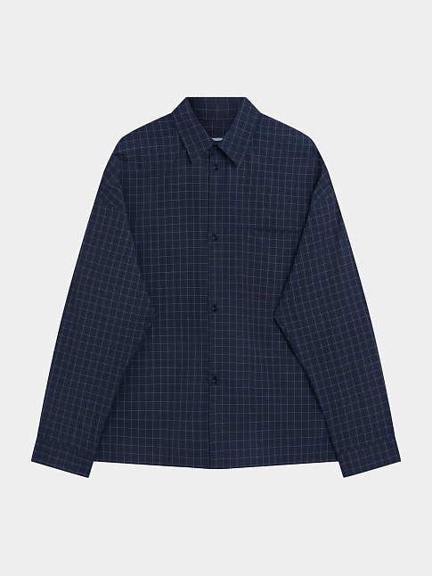 Рубашка POCKET PARKA (размер M, цвет Синий)