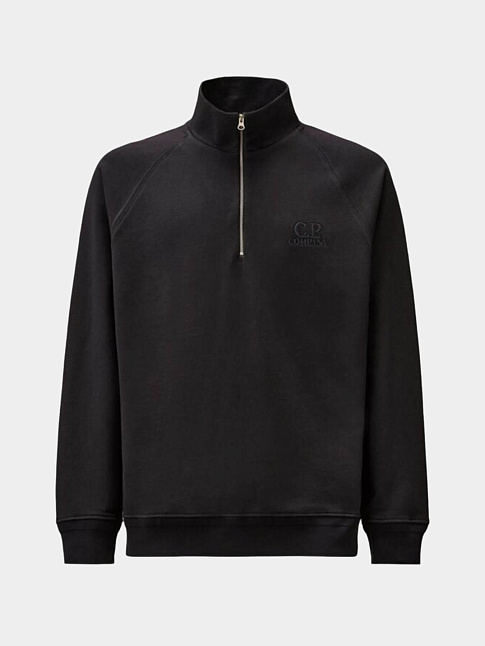 Свитшот DIAGONAL RAISED FLEECE HALF ZIP LOGO (размер XL, цвет 999)