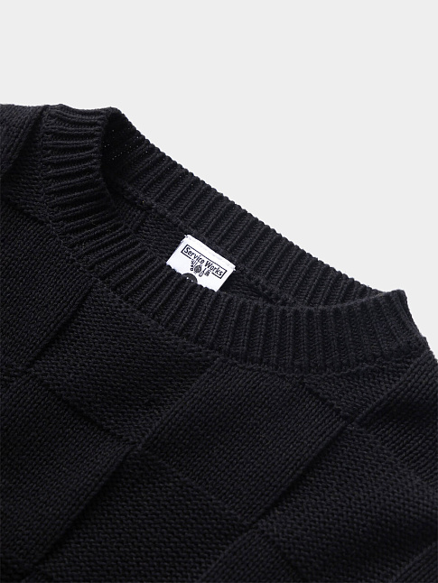 Свитер CHECK (размер L, цвет Черный)