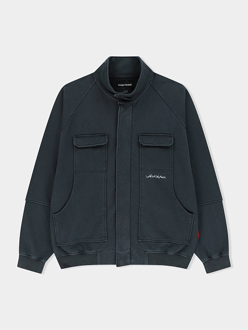 Куртка Y.E.S ZIP SWEAT (размер M, цвет Темно-серый)