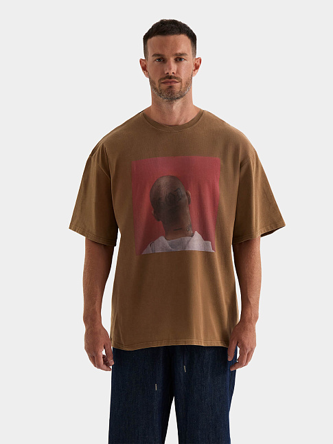 Футболка HEADSHOT (размер S, цвет Бежевый)