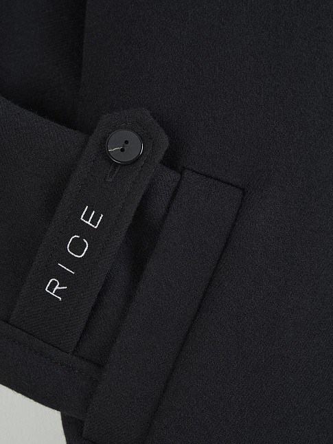 Пальто PANASIAN OVERSIZE COAT (размер L, цвет Черный)