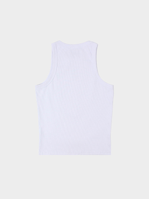 Майки LOGO HIGH NECK (размер XXL, цвет Белый)