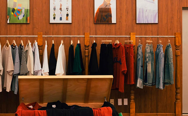 Интерьеры сеульского шоурума бренда Anglan