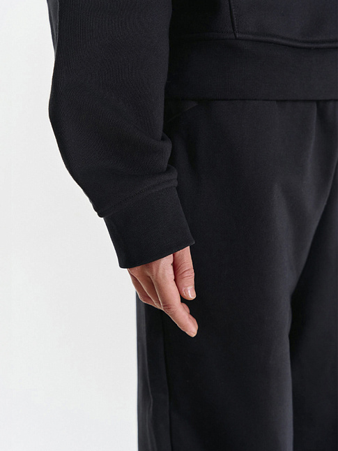 Худи LOGO DE BASE 01 (размер XS, цвет Черный)