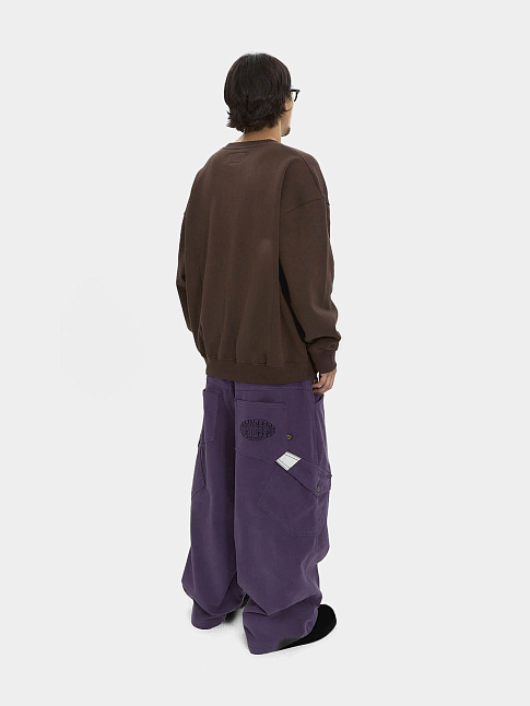 Свитшот Y.E.S ARGYLE (размер XL, цвет Темно-коричневый)