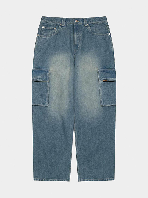 Джинсы LOOSE FIT DENIM CARGO (размер M, цвет Голубой)