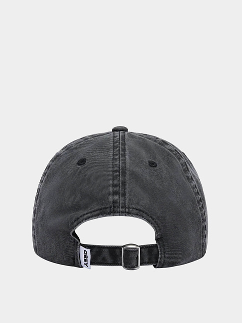 Кепка PIGMENT OBEY BOLD 6 PANEL (размер one size, цвет Черный)
