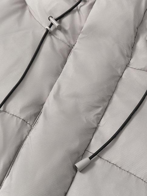 Пуховик STAR (размер L, цвет Светло-серый)