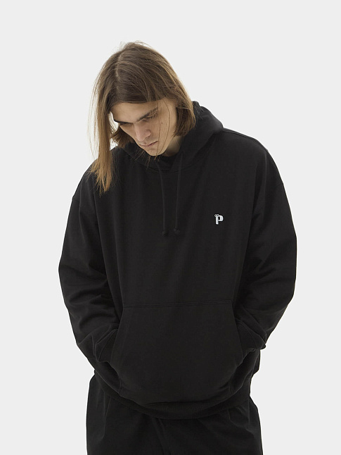 Худи P LOGO LW (размер L, цвет Черный)
