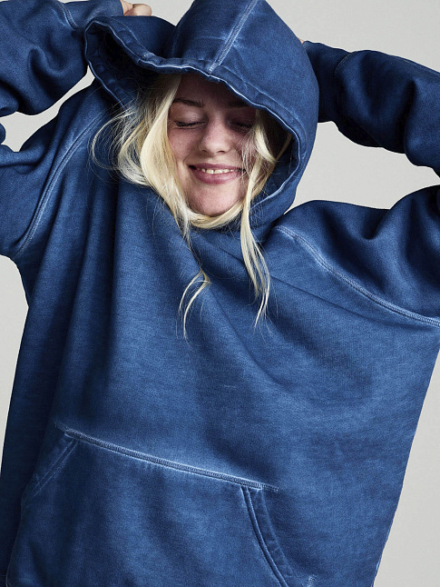 Худи STENCIL LOGO (размер L, цвет Синий)