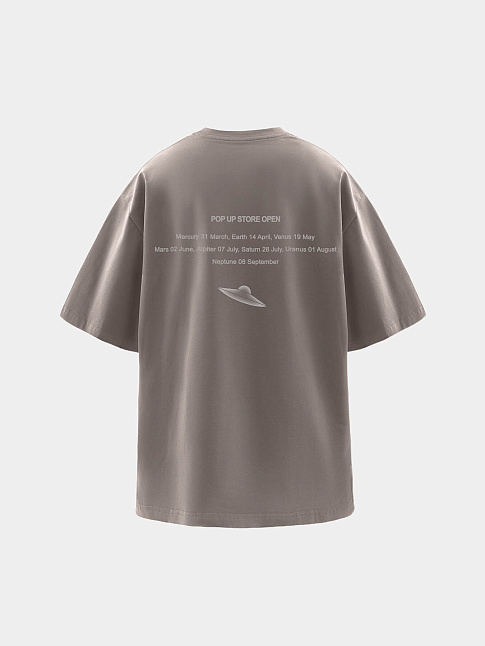 Футболка POP-UP (размер XL, цвет Серый)