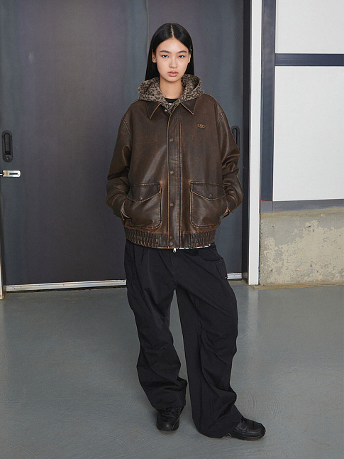 Куртка G-1 FAUX (размер L, цвет Коричневый)