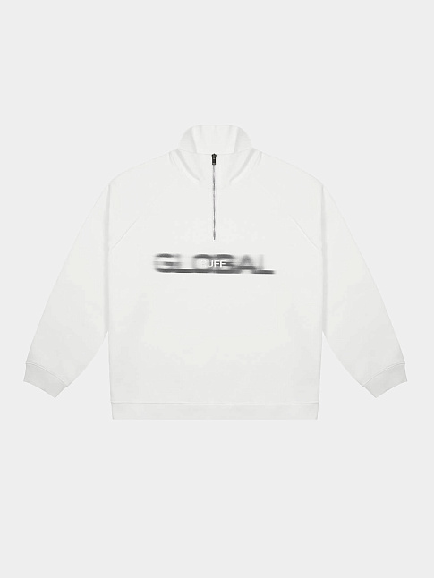 Толстовка на молнии (размер M, цвет Белый)