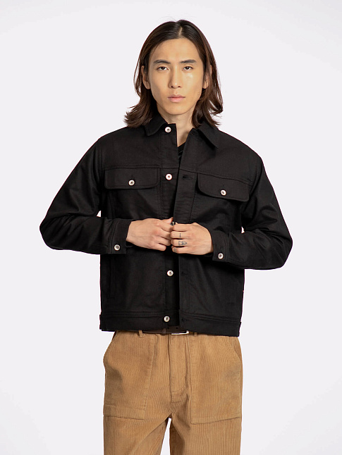 Джинсовка WATTS (размер L, цвет Черный)