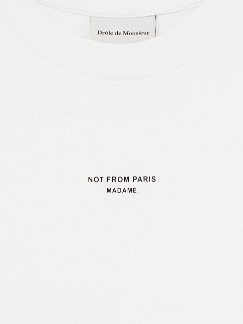 Футболка SLOGAN CLASSIQUE (размер S, цвет Белый)