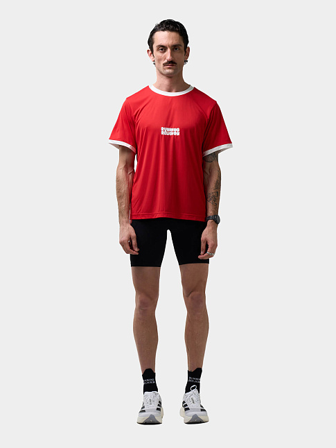 Футболка MELTED BUBBLE LOGO (размер XL, цвет Красный)