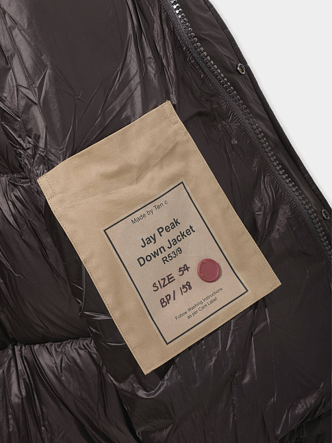 Пуховик JAY PEAK (размер 54, цвет Коричневый)