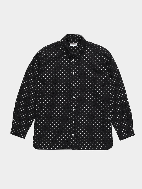 Рубашка POLKADOT (размер M, цвет Черный-Белый)