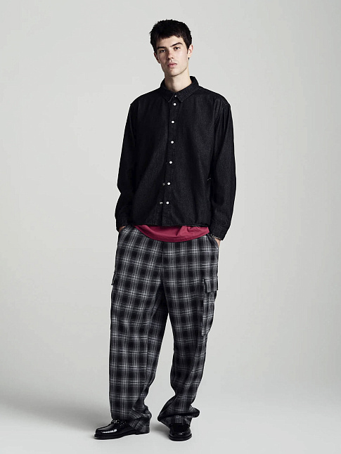 Рубашка APPLIQUE LOGO (размер M, цвет Черный)