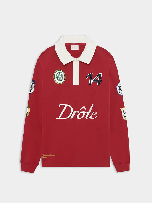 Лонгслив RACING (размер L, цвет Красный)