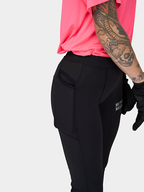 Тайтсы RR LOGO WINTER (размер XL, цвет Черный)