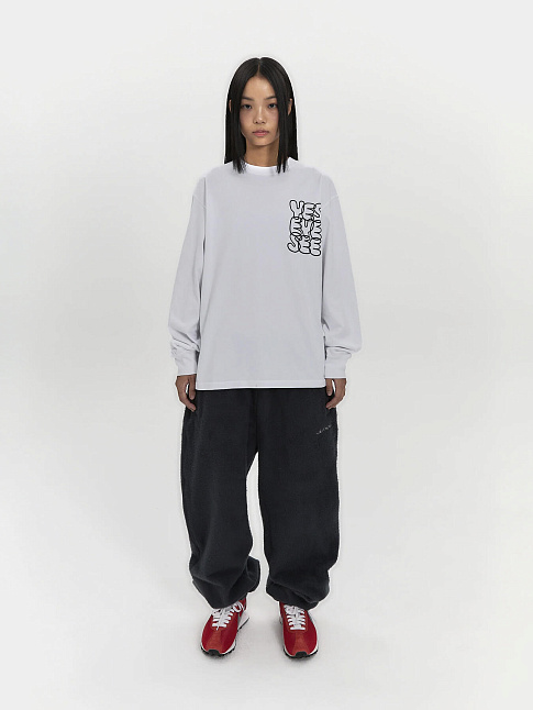 Лонгслив C-LOGO (размер M, цвет Белый)