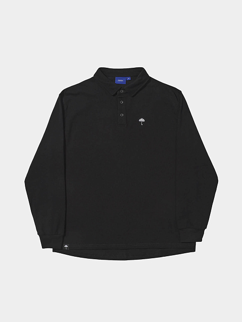 Лонгслив CLASSIC PIQUE POLO (размер L, цвет Черный)