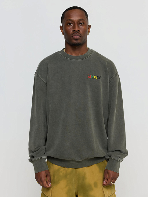 Свитшот SLAUSON BEADED (размер L, цвет Темно-серый)