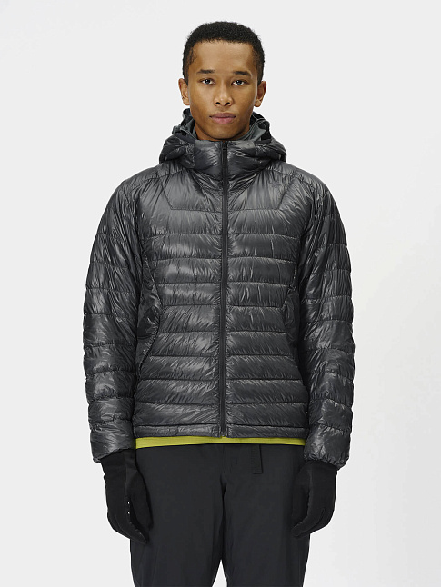 Пуховик 1000FP SPUTTERING HOODED (размер M, цвет Темно-серый)