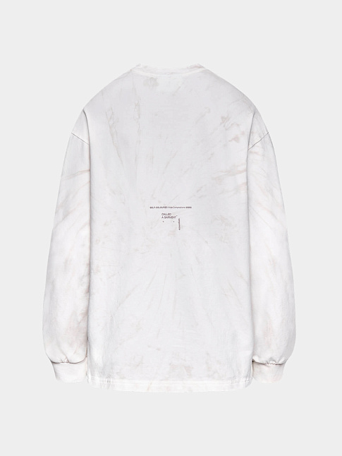 Лонгслив ESSENTIAL TIE-DYE (размер XL, цвет Серый)