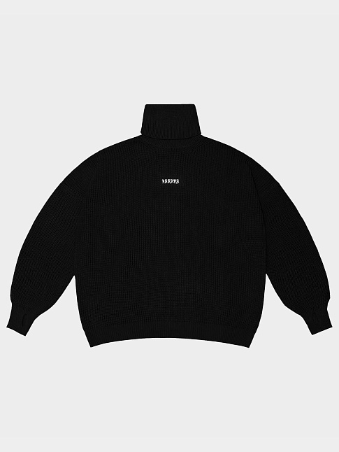 Свитер CHAINMAIL TURTLENECK (размер S, цвет Черный)