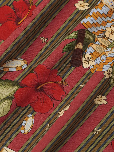 Рубашка HIBISCUS CLUB (размер L, цвет Розовый)