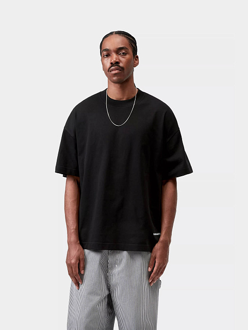 Футболка LINK SCRIPT (размер XL, цвет Черный-Белый)