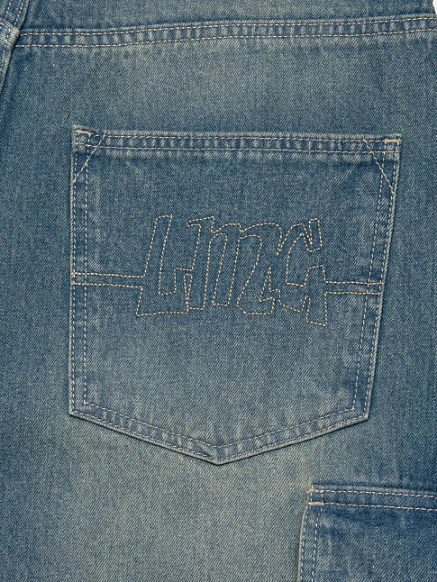 Джинсы LOOSE FIT DENIM CARGO (размер S, цвет Голубой)