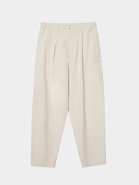 Брюки LOOSE SEERSUCKER (размер 44, цвет Бежевый)