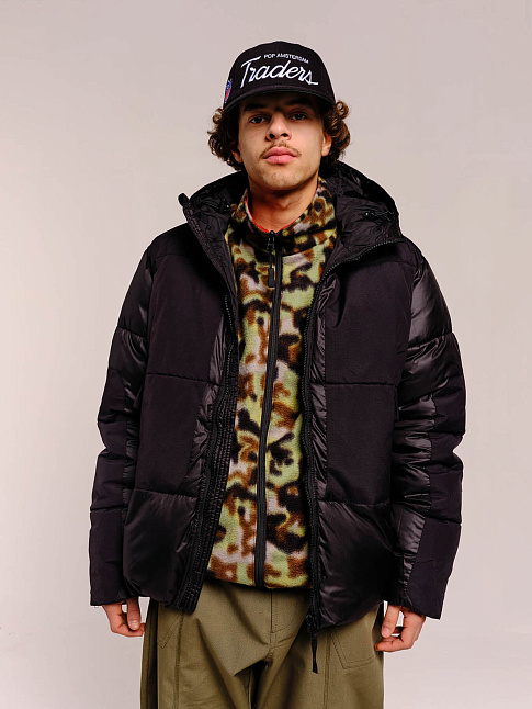 Пуховик PUFFER (размер XL, цвет Черный)