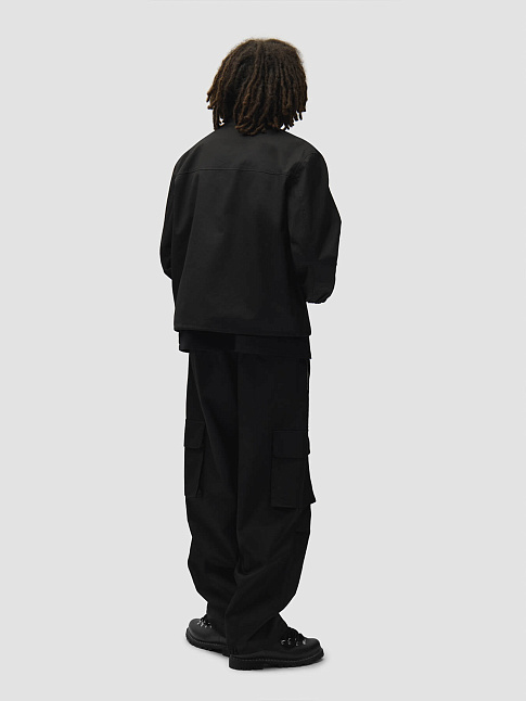 Брюки WAXED RIPSTOP (размер 34, цвет Черный)