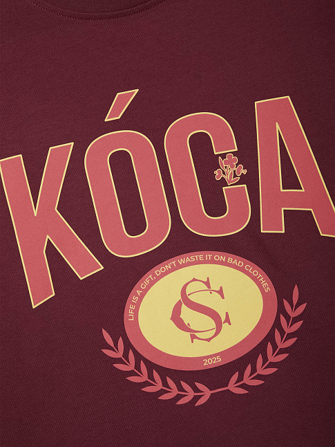 Футболка KOCA (размер S, цвет Красный)