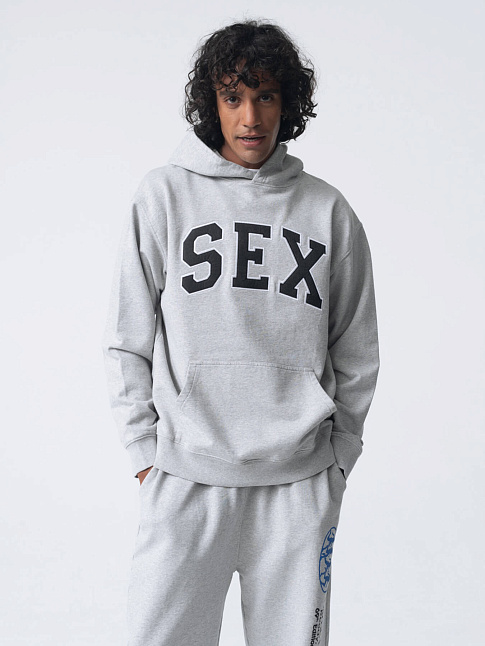 Худи SEX HOODIE (размер XL, цвет GREY)