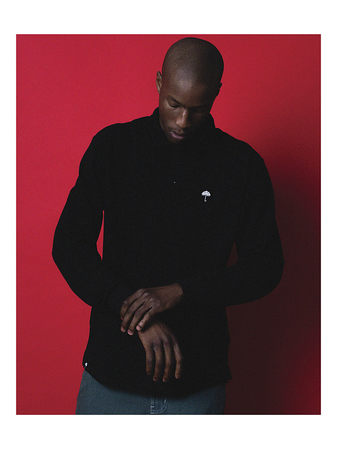 Лонгслив CLASSIC PIQUE POLO (размер M, цвет Черный)