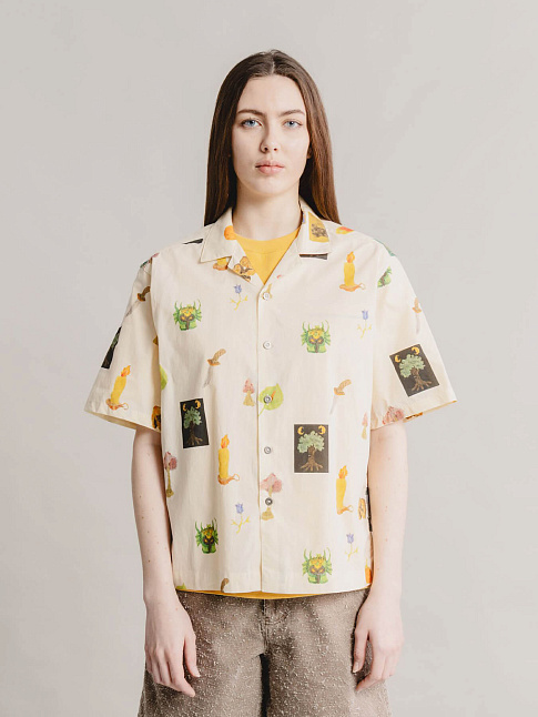 Рубашка MOTLEY (размер XXL, цвет Бежевый)