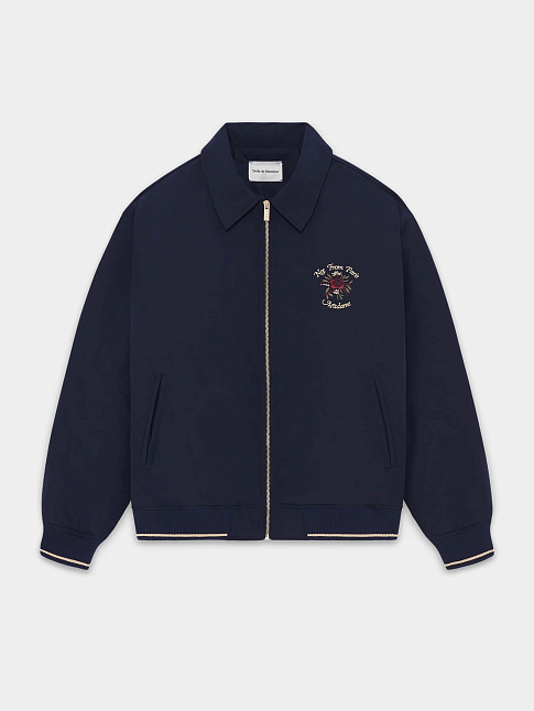 Куртка SLOGAN ROSE (размер M, цвет Синий)