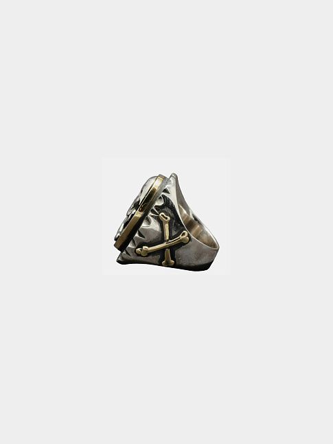 Кольцо Vader Skull Ring (размер 20, цвет Silver)