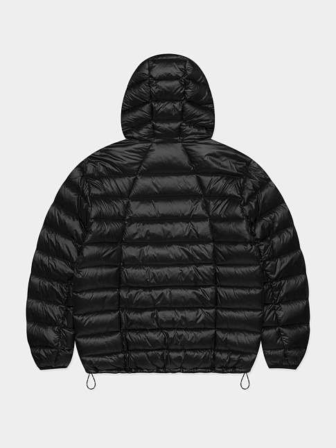 Пуховик OVAL GLOBE LIGHT WEIGHT HOODED DOWN (размер XL, цвет Черный)